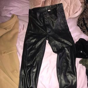 Leather pants